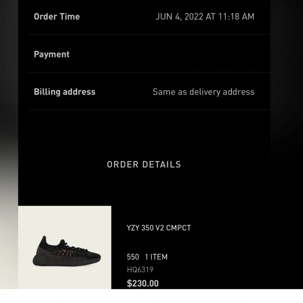 Yeezy 350 V2 CMPCT Slate Carbon - 5 - Picture 3 of 9
